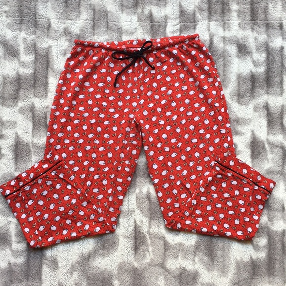 Other - Red Sheep Bow Pajama Pants
